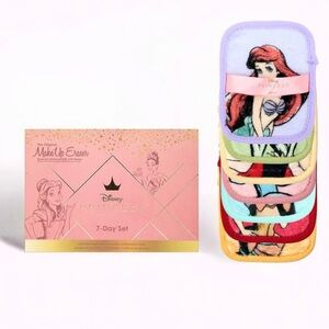 Original Make Up Eraser Disney princess make up remover cloths 7 day set